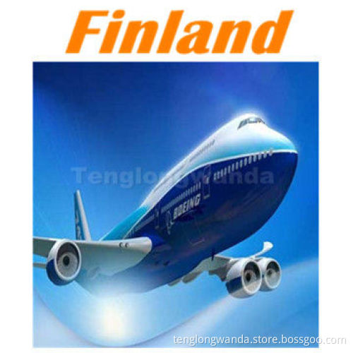 Air cargo transportation service to Helsinki HEL and Joensuu EUS in Finland from Shenzhen